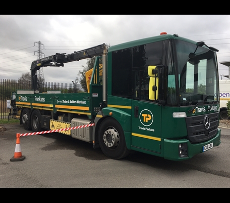 Travis Perkins lorry