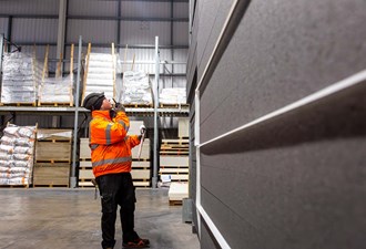 CCF Colleague In Branch Warehouse Loading Area