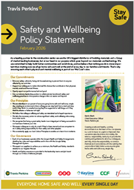 Image shows picture of the safety and wellbeing statement